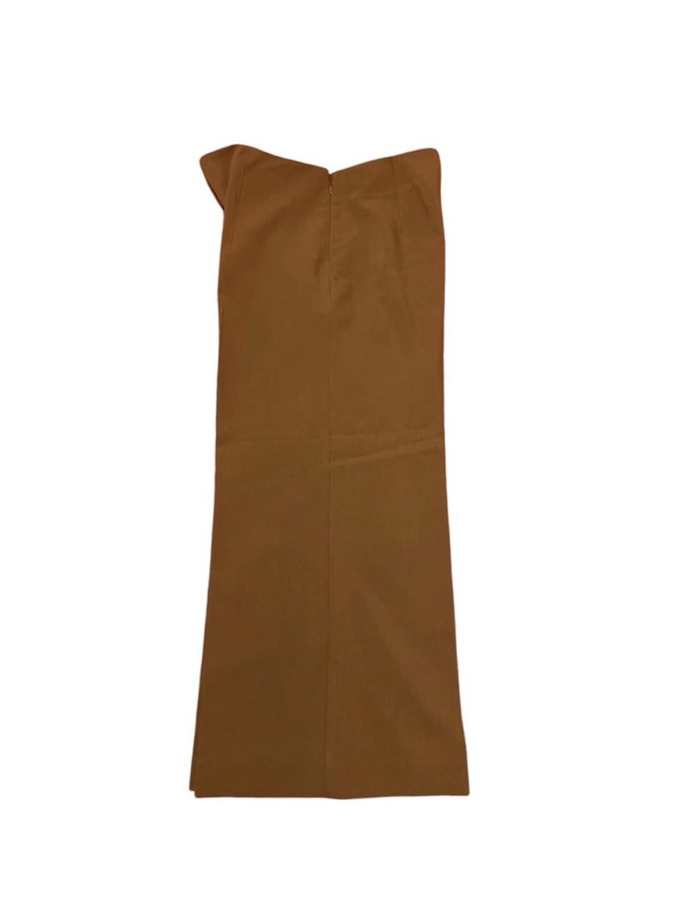 Joie Rust-Brown Wide-Leg Cropped Trousers - Picture 5 of 8